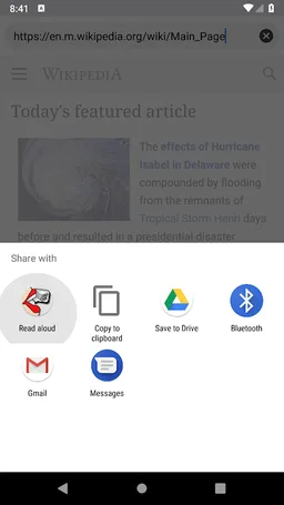Read Aloud - book, www, doc screenshot 2