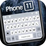 Space Gray Phone 11 Pro Keyboard Theme icon