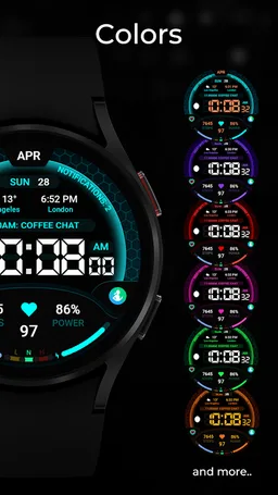 TVV Digital 3 Watch Face screenshot 3