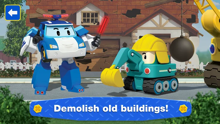 Robocar Poli: Builder for Kids screenshot 1