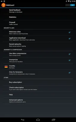 WebGuard screenshot 6
