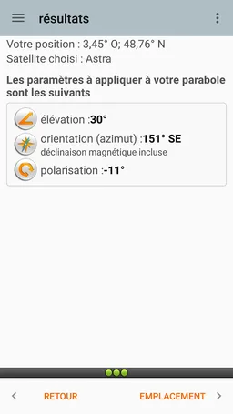 Réglage Parabole screenshot 3