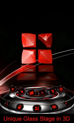 Kromium Red Theme icon pack screenshot 4