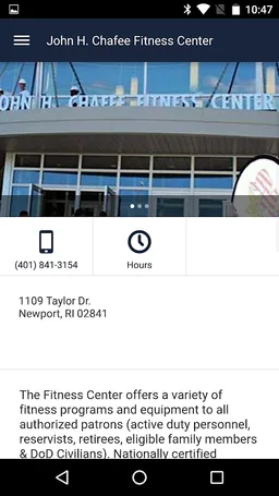 NavyMWR Portsmouth screenshot 5