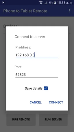 Phone to Tablet Remote: for music apps and Youtube screenshot 8