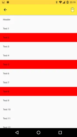 FastAdapter Sample screenshot 3