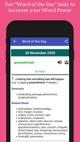 Synonyms and Antonyms Offline screenshot 6