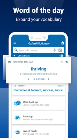 Oxford Dictionary of English screenshot 2