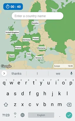 Geo Quiz - Countries screenshot 1