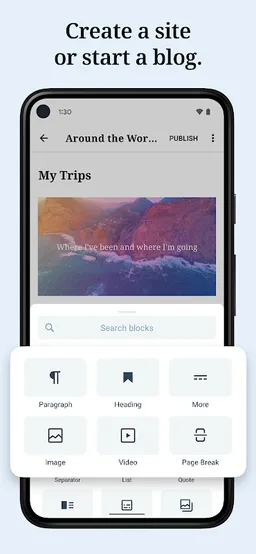 WordPress – Website Builder screenshot 9