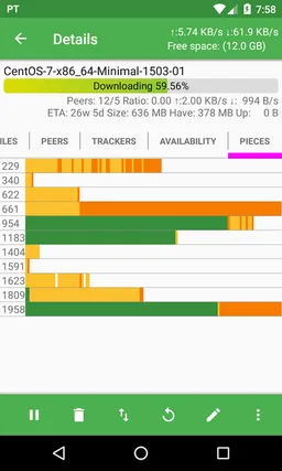 PTorrent Pro - torrent application screenshot 4