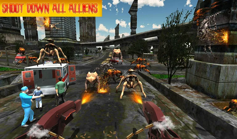 Alien Enemy Shooter Strike 3D screenshot 6