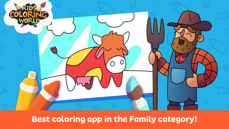 Kids Coloring World screenshot 1