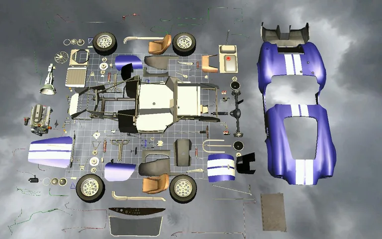 Car Disassembly 3D screenshot 5