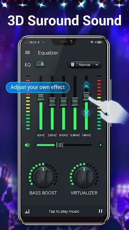 Equalizer & Bass Booster - Music Volume EQ screenshot 8