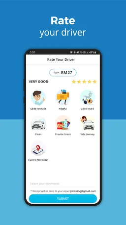 easy (EzCab) - Easy Ride screenshot 1
