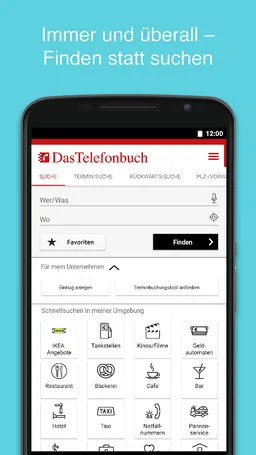 Das Telefonbuch – mobile Auskunft & Guide screenshot 14