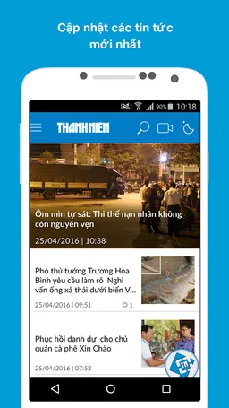 Thanh Nien Mobile screenshot 2
