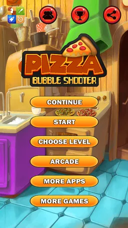 Pizza Bubble Shooter screenshot 7