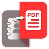 PhoneBook Backup: PDF Text VCF icon