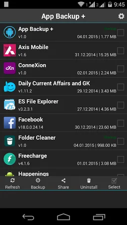 App Backup+ screenshot 1