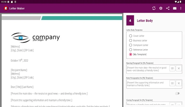 Letter Maker screenshot 18