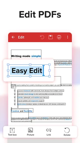 MobiPDF: PDF Editor & Scanner screenshot 3