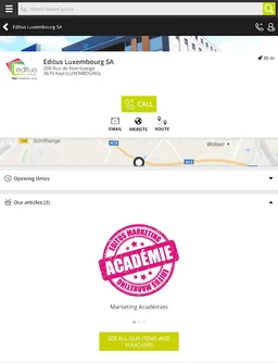 Editus.lu screenshot 1