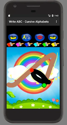Write ABC - Cursive Alphabets screenshot 4