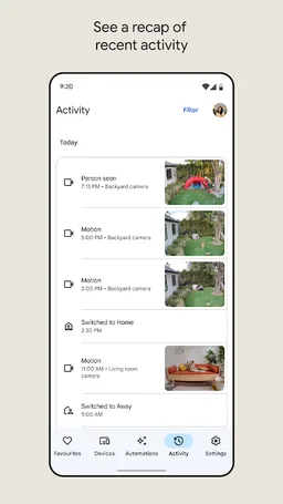 Google Home screenshot 1