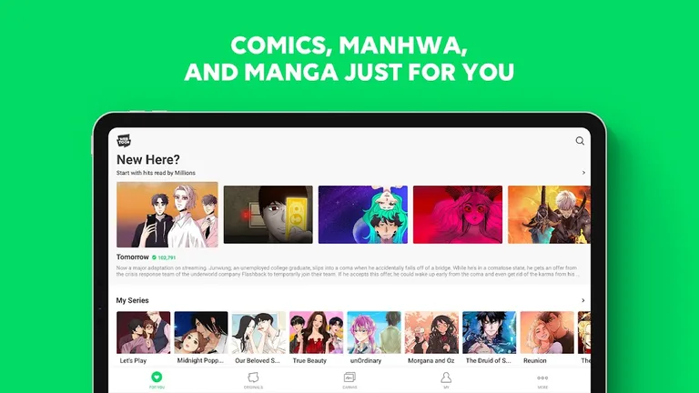 WEBTOON screenshot 1
