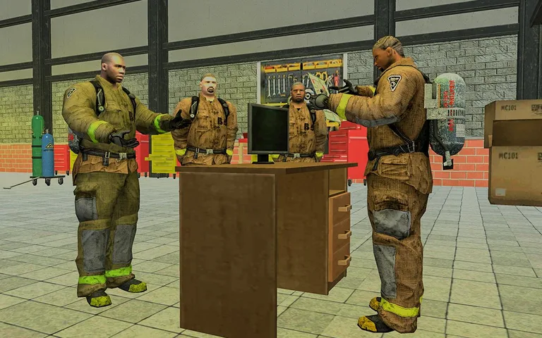 Firefighter School 3D: Fireman Rescue Hero Game screenshot 8