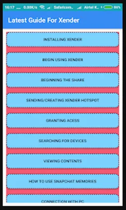Tips For Xender screenshot 1