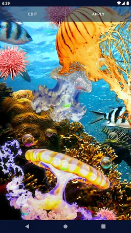 Jellyfish Live Wallpaper screenshot 3