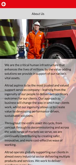 Altrad Services UK screenshot 2