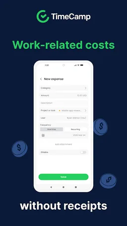 Time Tracking App TimeCamp screenshot 6
