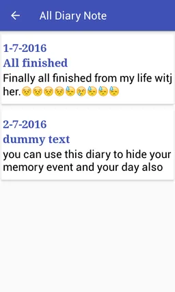 My Diary with a Lock screenshot 3