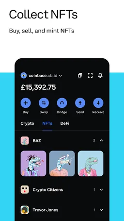 Coinbase Wallet: NFTs & Crypto screenshot 5