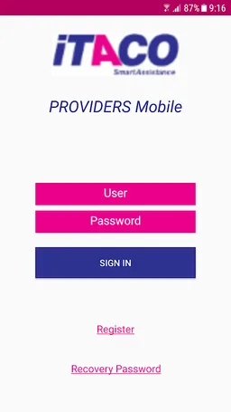 ITACO - Service Providers screenshot 2