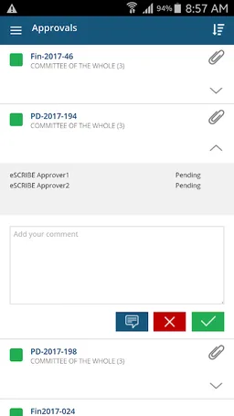 Approval Manager screenshot 2