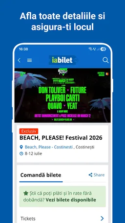 iaBilet screenshot 2