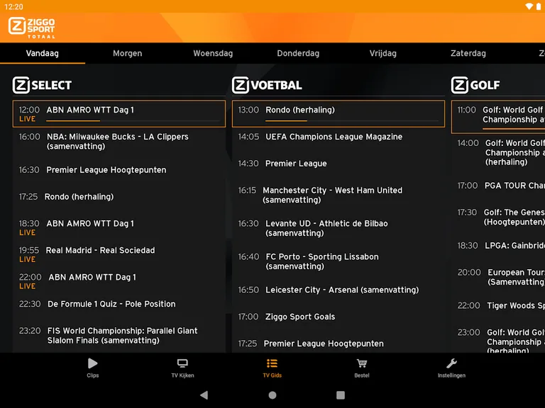Ziggo Sport Totaal screenshot 12