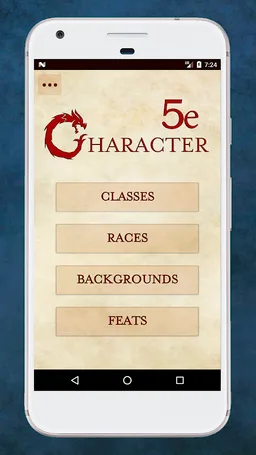 5e Character screenshot 2