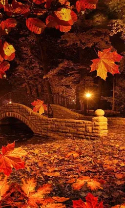 Autumn Twinkle Lights live wallpaper screenshot 4