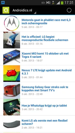Androidics Reader screenshot 3
