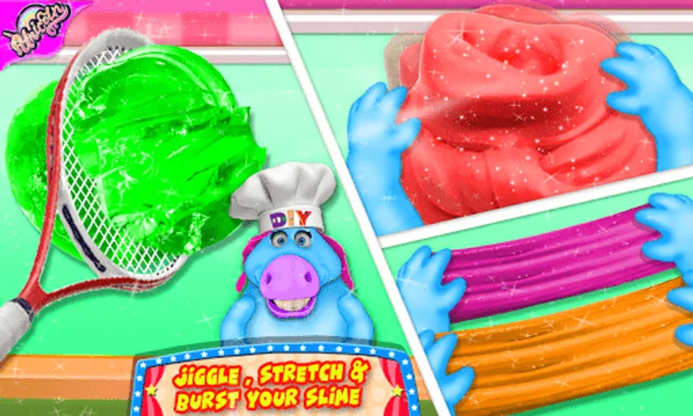 Mr. Fat Unicorn Slime Maker Game! DIY Squishy Toy screenshot 1