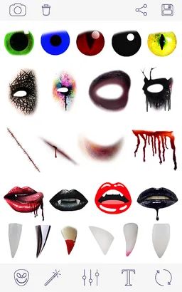 Halloween Makeup Photo Editor screenshot 6