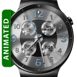 Brushed Silver HD Watch Face icon