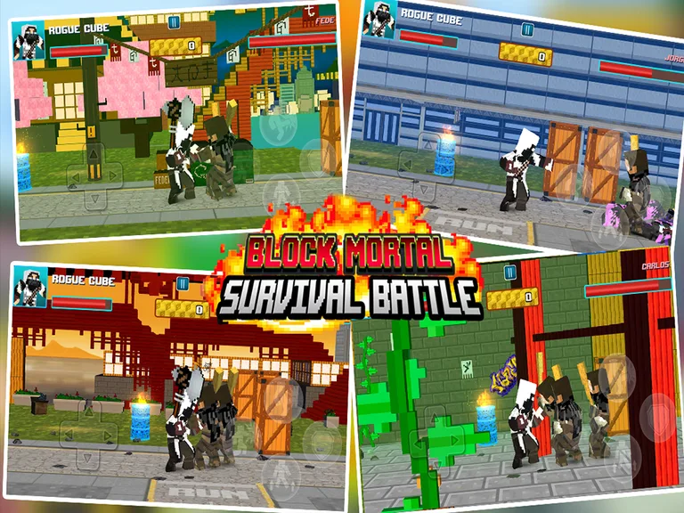 Block Mortal Survival Battle screenshot 8