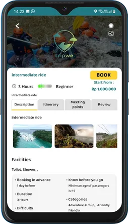 Tripwe - Adventure Marketplace screenshot 4